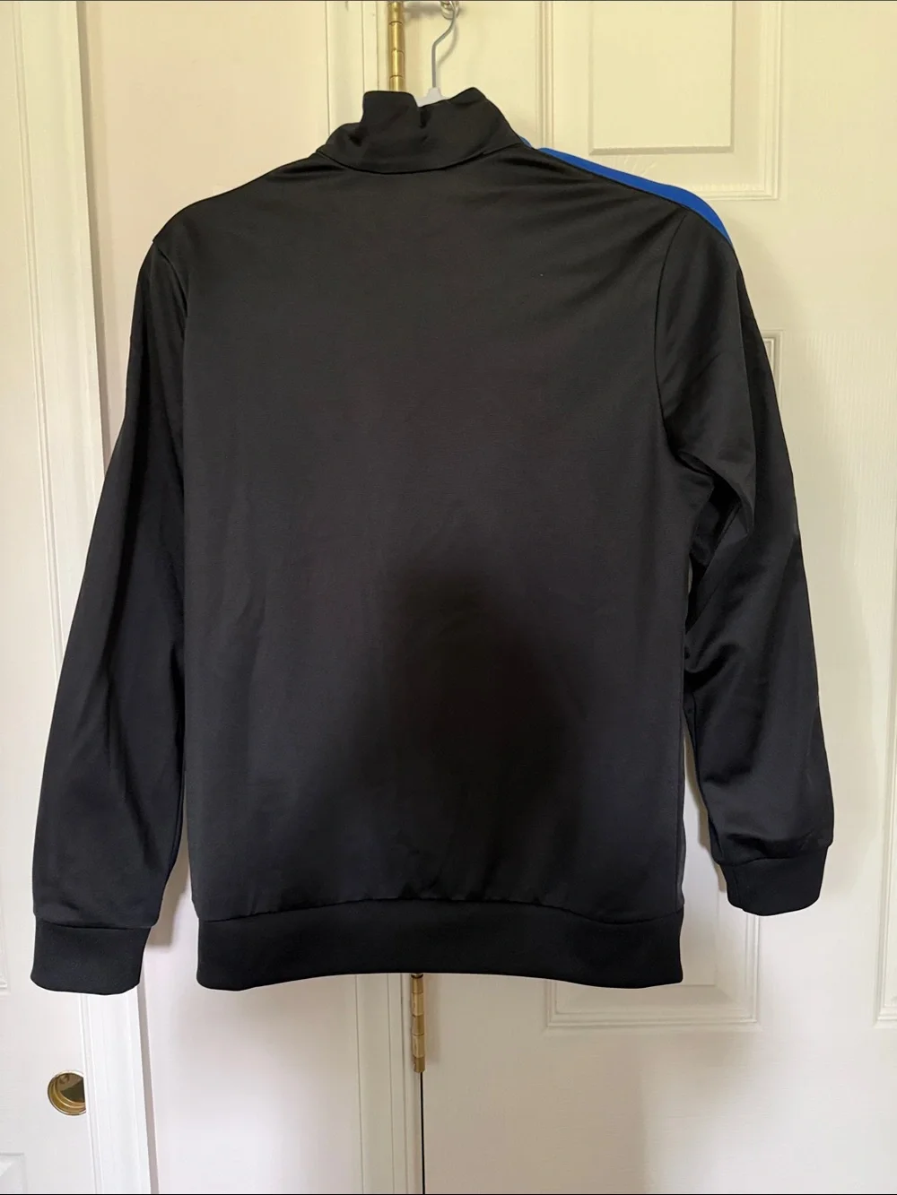 adidas black zip